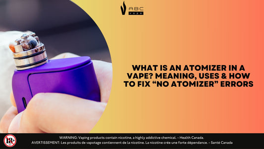 what is an atomizer in a vape​
