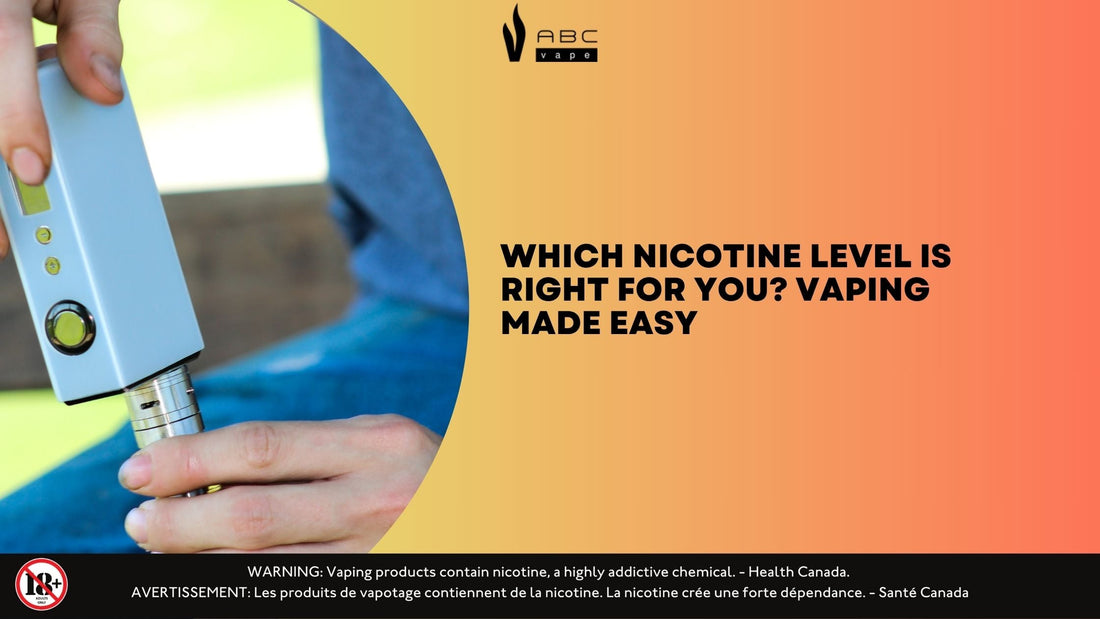 disposable vape nicotine levels
