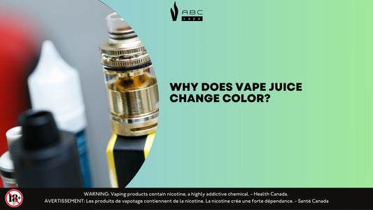Why Does Vape Juice Change Color?