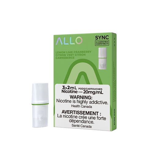 ALLO SYNC LEMON LIME CRANBERRY