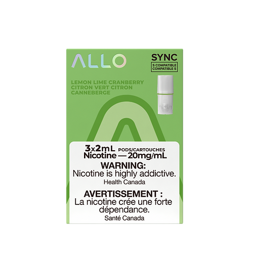 ALLO SYNC LEMON LIME CRANBERRY