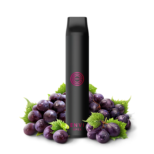 Envi APEX  2500 Puffs Grape Disposable Vape  20Mg