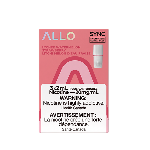 ALLO SYNC LYCHEE PASTÈQUE FRAISE