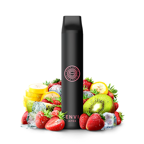 Envi APEX  2500 Puffs  Strawberry Kiwi Banana Iced  Disposable Vape  20Mg