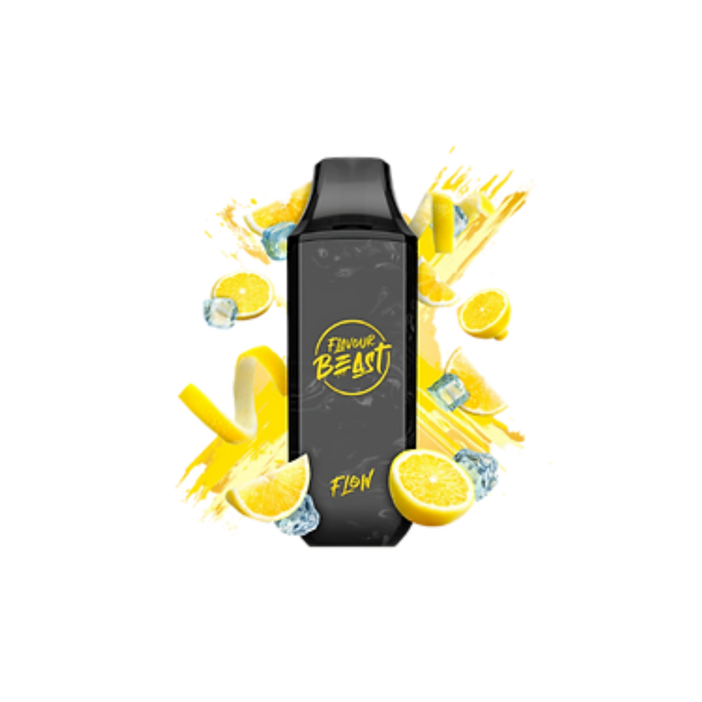 Flavour Beast Flow Iced 4000 Puffs Lemon Squeeze Vape jetable rechargeable 20 mg