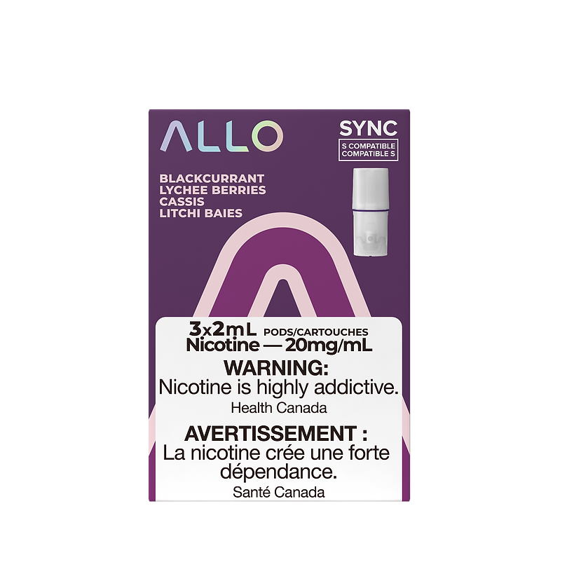 ALLO SYNC Cassis Litchi Baies