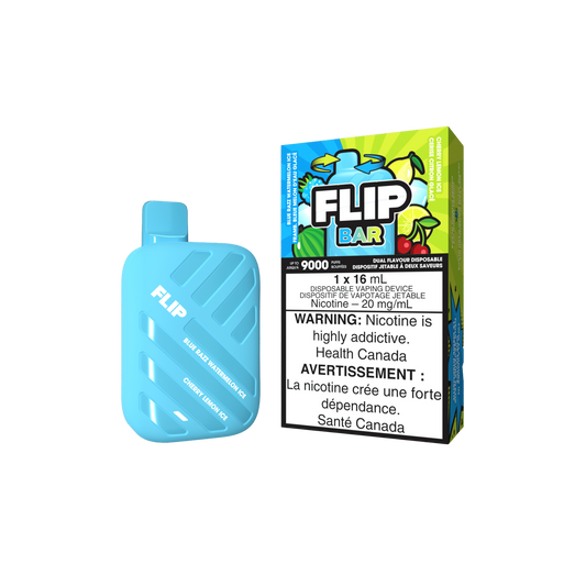 Flip Bar 9K - Blue Razz Watermelon Ice & Cherry Lemon Ice