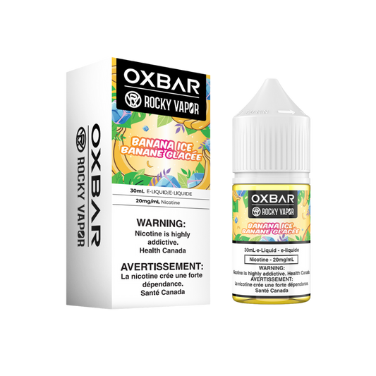 Oxbar Rocky Vapor E-liquids - Banana Ice