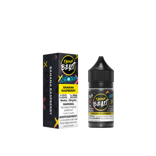 Flavour Beast 20mg Salts Iced - Banana Raspberry