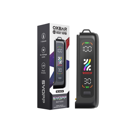 Svopp Oxbar Rocky Vapor Battery - Black