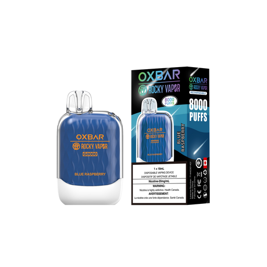 OXBAR Rocky Vapor G-8000 - Bleu Framboise
