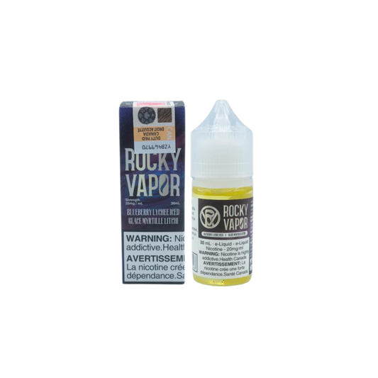 Rocky Vapor E-Liquid Blueberry Lychee Iced