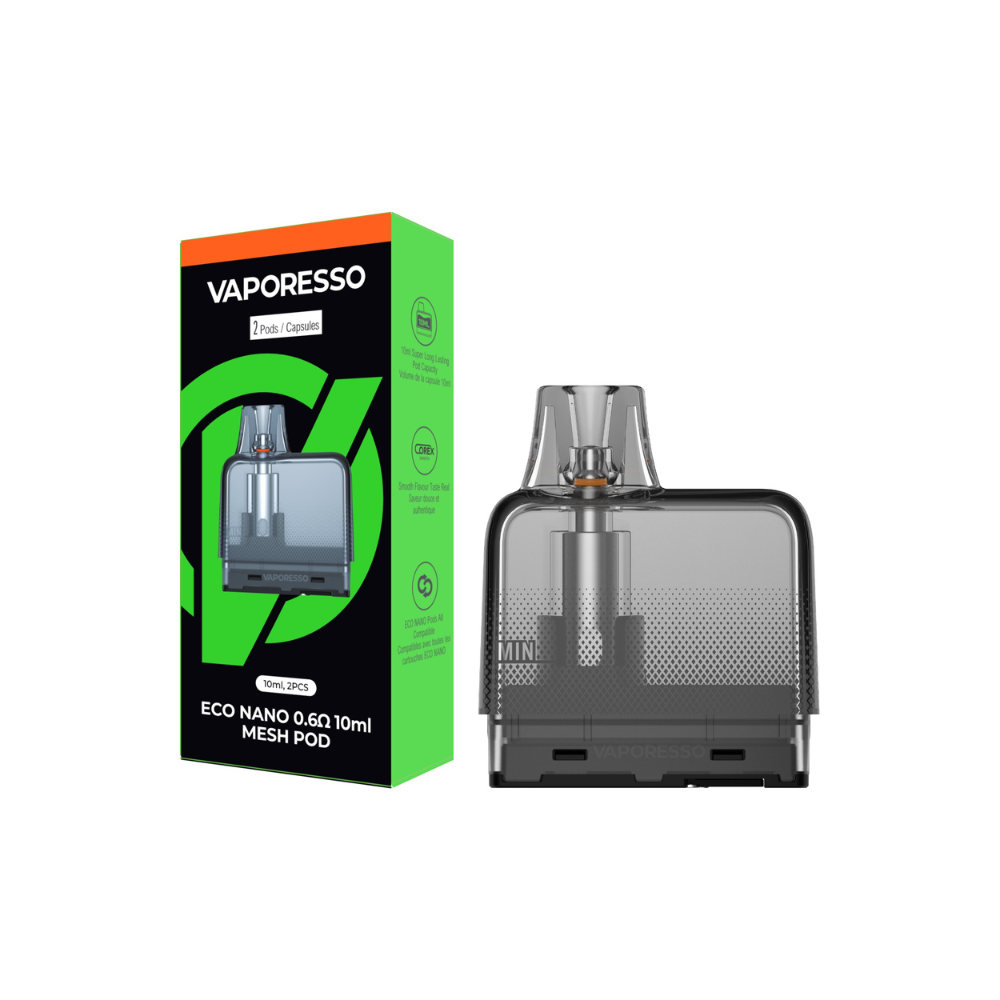 Cartouches de remplacement VAPORESSO ECO NANO PLUS 10ML