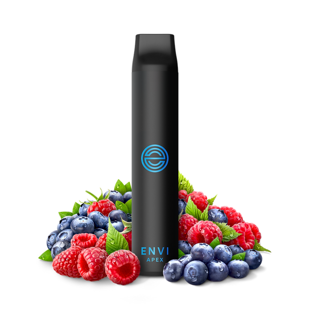 Envi APEX 2500 Puffs Vape jetable Razz bleu 20 mg