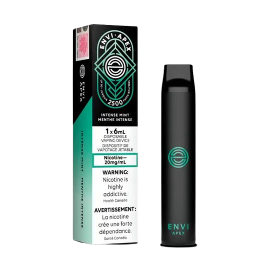 Envi APEX 2500 Puffs Intense Menthe Vape Jetable 20Mg