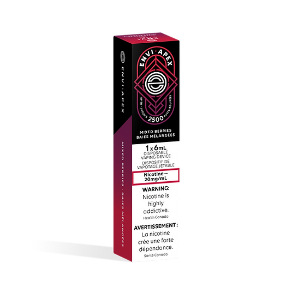 Envi APEX 2500 Puffs Mixed Berries  Disposable Vape  20Mg