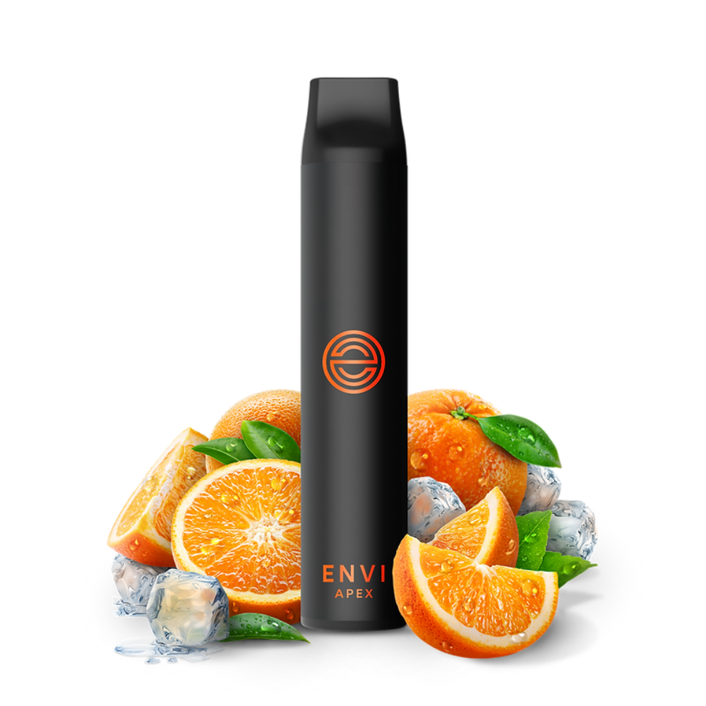 Envi APEX 2500 Puffs Vape jetable à l'orange glacée 20 mg