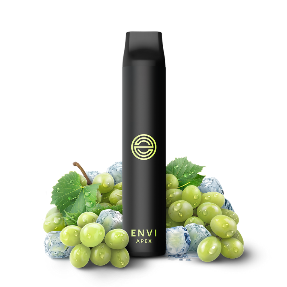 Envi APEX  2500 Puffs White Grape Iced Disposable Vape  20Mg