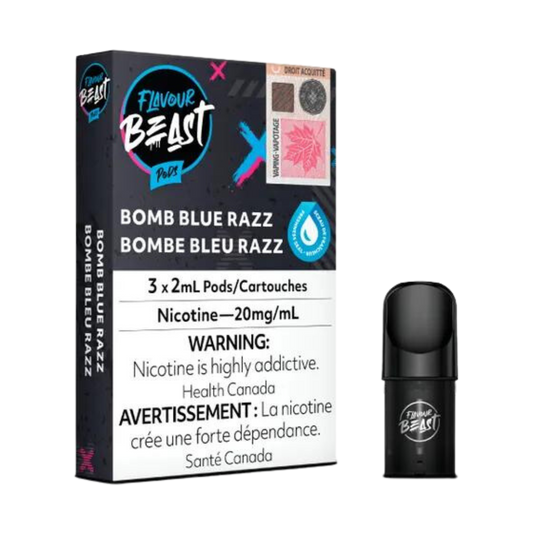 Flavour Beast Pods Bomb Blue Razz