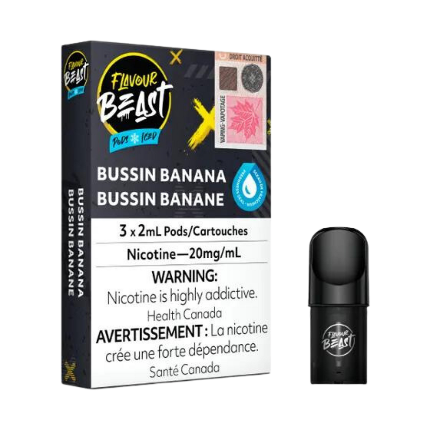 Flavor Beast Pods Bussin Banane