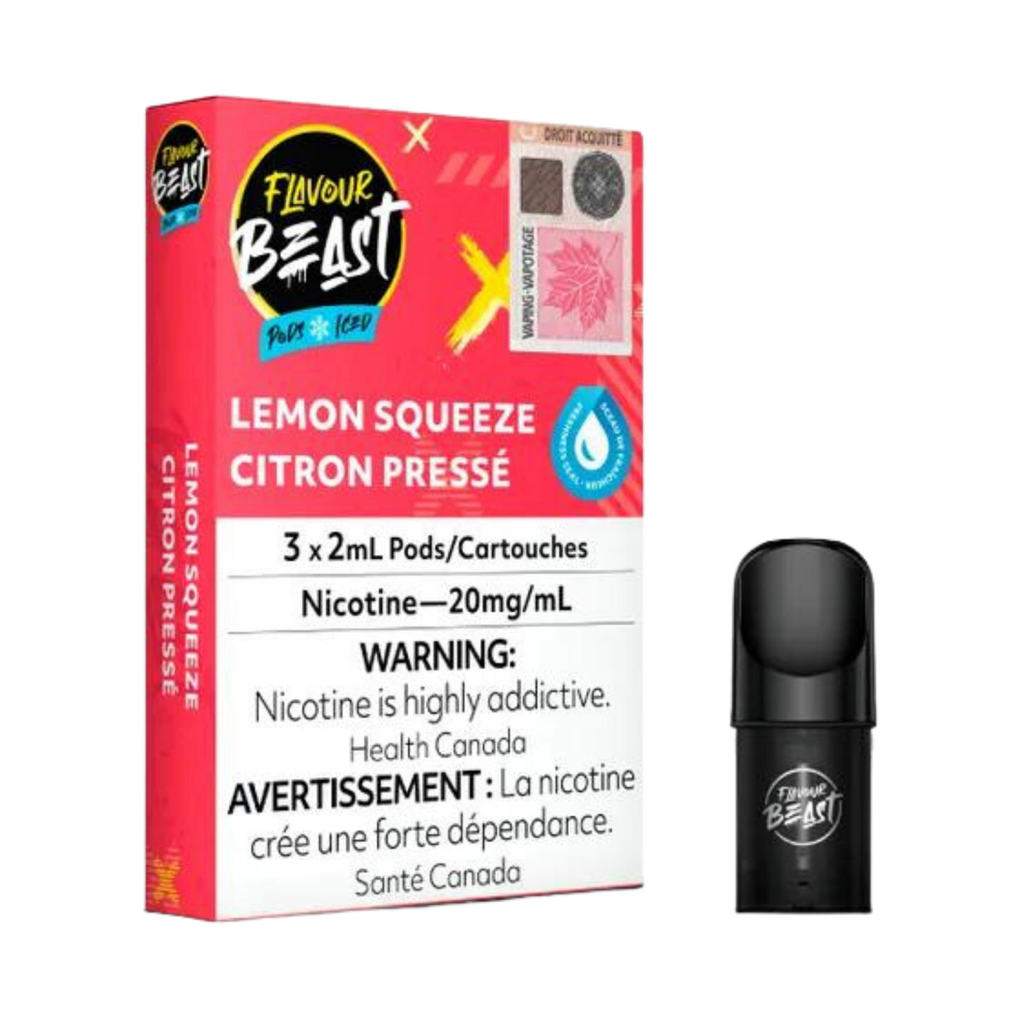 Flavor Beast Pods Lemon Squeeze