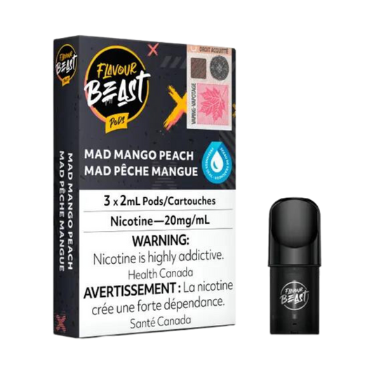 Flavor Beast Pods Mad Mangue Pêche