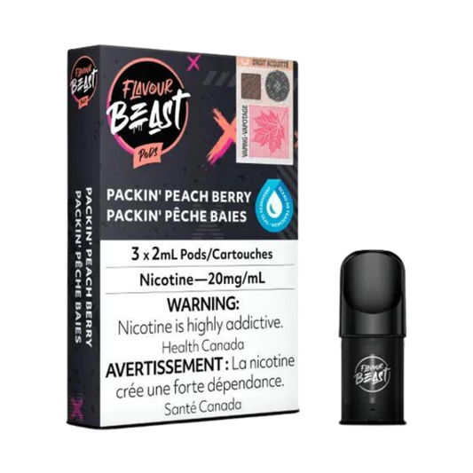 Flavor Beast Pods Packin' Peach Berry