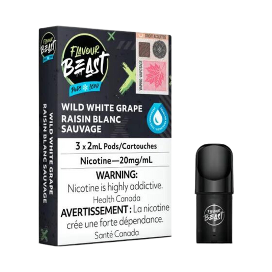 Flavour Beast Pods Raisin Blanc Sauvage