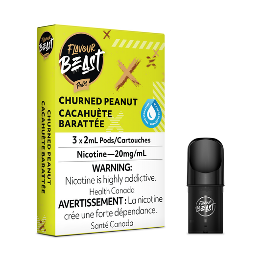 Flavour Beast Pods Churned Peanut