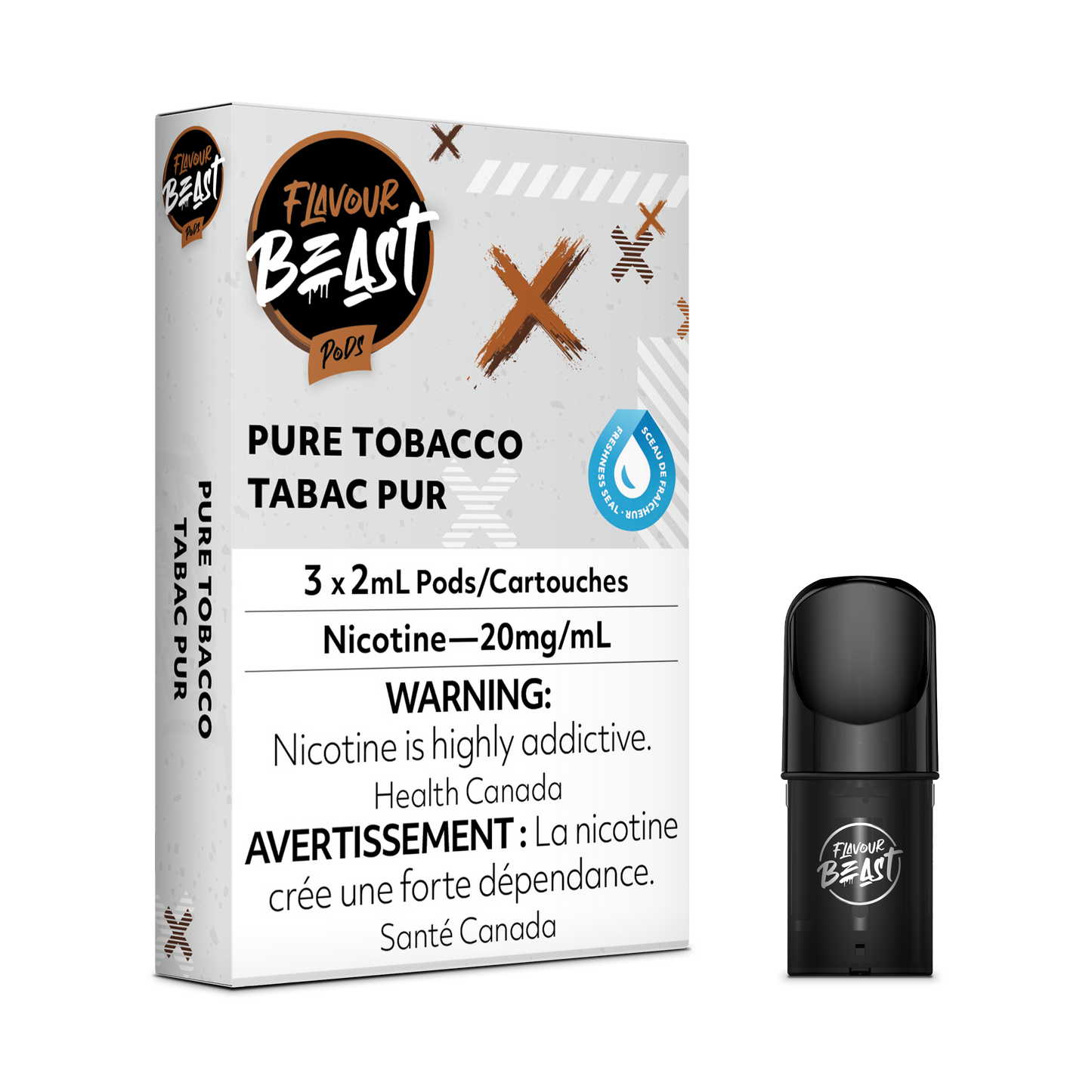 Gousses Flavour Beast Pure Tobacco