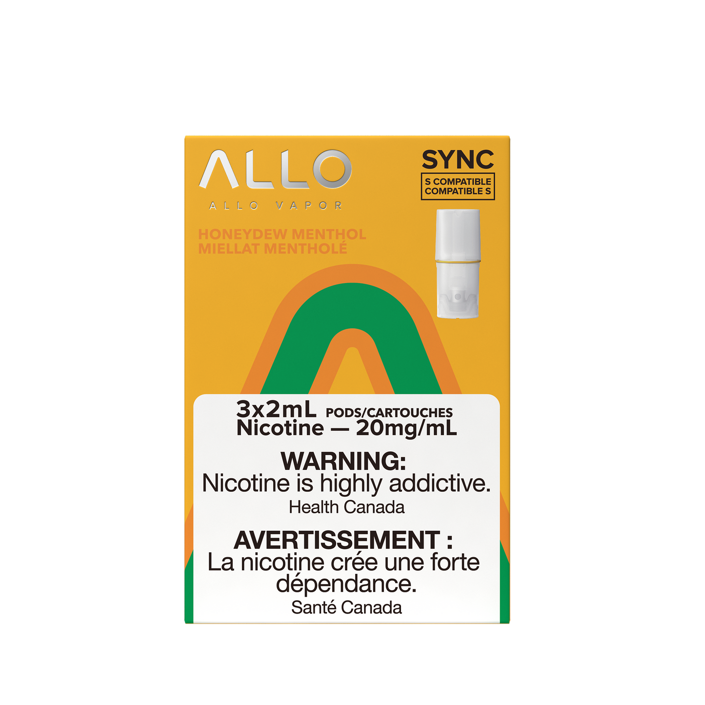 ALLO SYNC Menthol au miellat