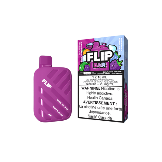 Flip Bar 9K - Grape Punch Ice & Berry Blast Ice