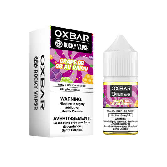 Oxbar Rocky Vapor E-liquids - Grape GB