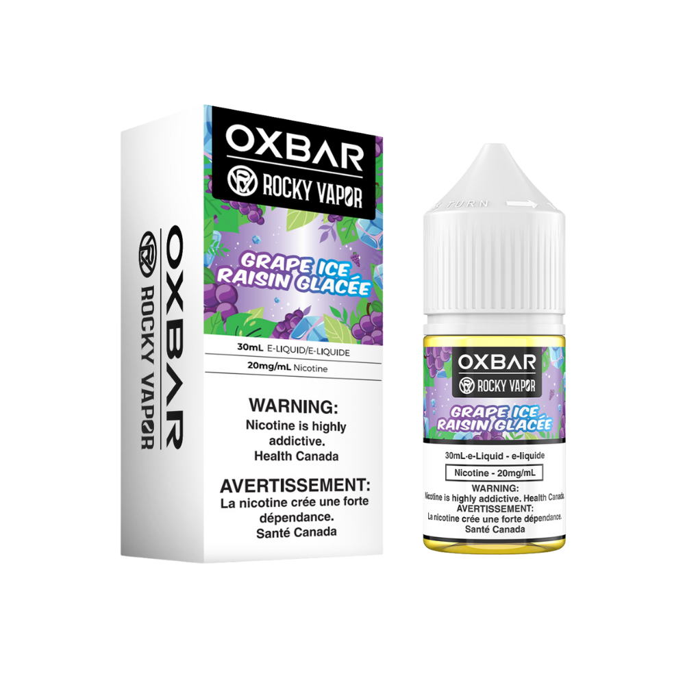 E-liquides Oxbar Rocky Vapor - Raisin Glacé