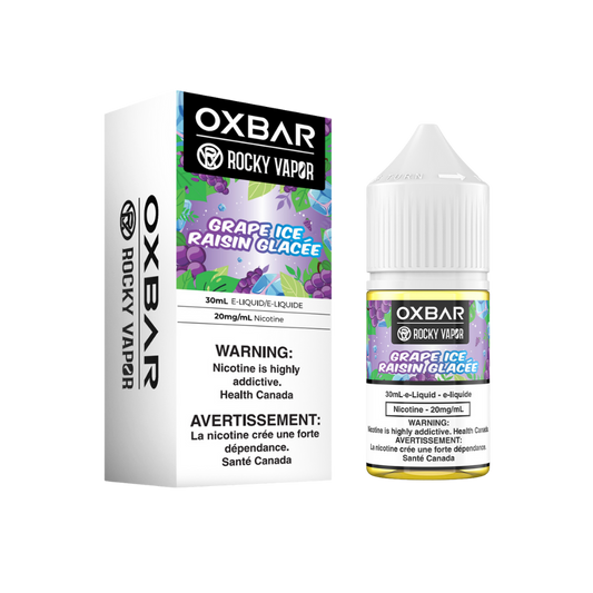 E-liquides Rocky Vapor Oxbar - Raisin Glace