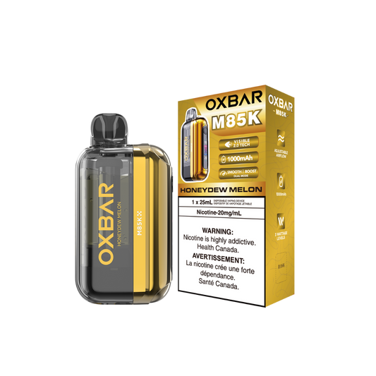 Oxbar M85K 85K Puffs - Honeydew Melon Rechargeable Disposable Vape 20Mg