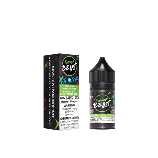 Flavour Beast 20mg Salts Iced - Kewl Kiwi Passionfruit