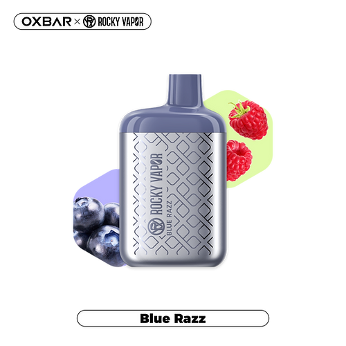 Oxbar Rocky Vapor 4500 - Razz bleu