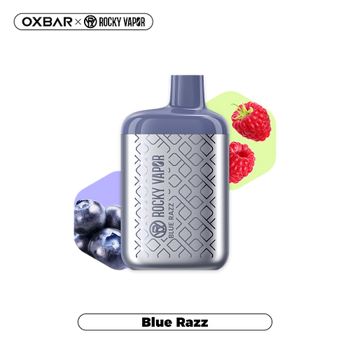 OXBAR Rocky Vapor 4500 Bleu Razz