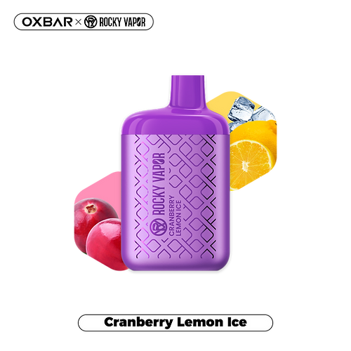 Oxbar Rocky Vapor 4500 - Glace au citron et aux canneberges