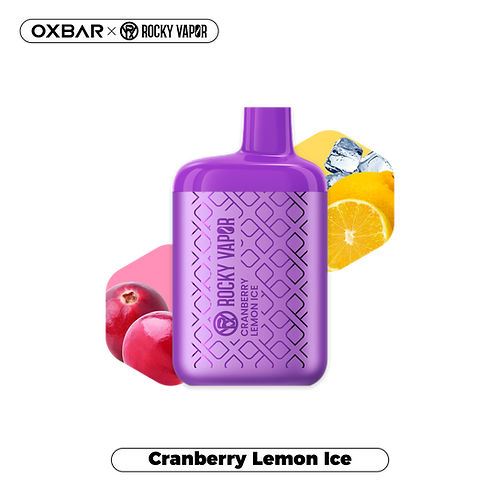 Oxbar Rocky Vapor 4500 - Cranberry Lemon Ice