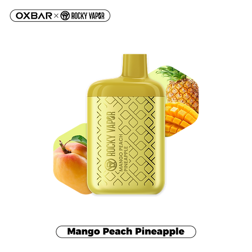 Oxbar Rocky Vapor 4500 - Mangue Pêche Ananas