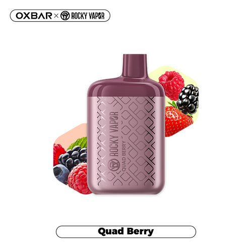 Oxbar Rocky Vapor 4500 - Quad Berry
