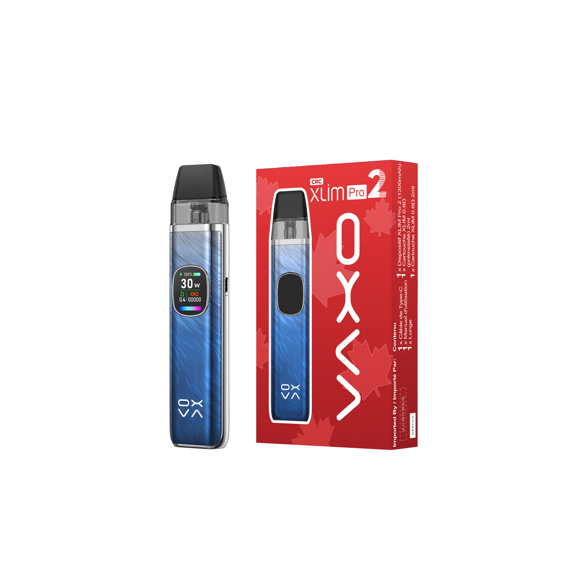 elfbar elfa master akku Oxva Xlim Pro 2 Pod Kit [Blue Python] - Available in 24 colours, 2A Fast  Charge, 1300mAh Battery, 0.56
