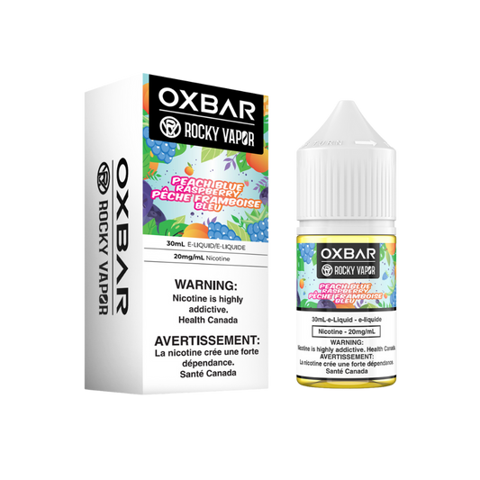 Oxbar Rocky Vapor E-liquids - Peach Blue Raspberry