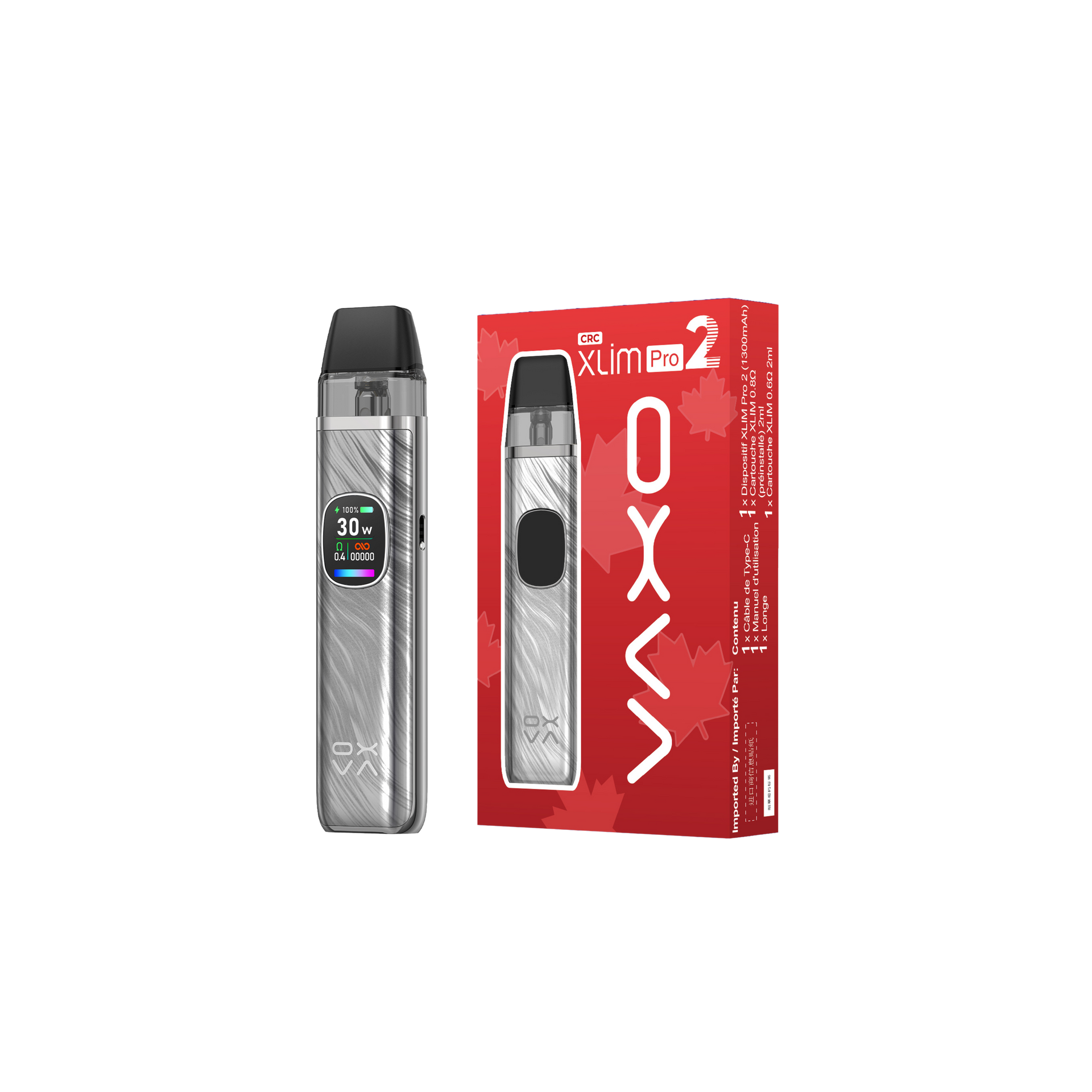 elfbar elfa master akku OXVA XLIM PRO 2 Platinum Gray main image 0