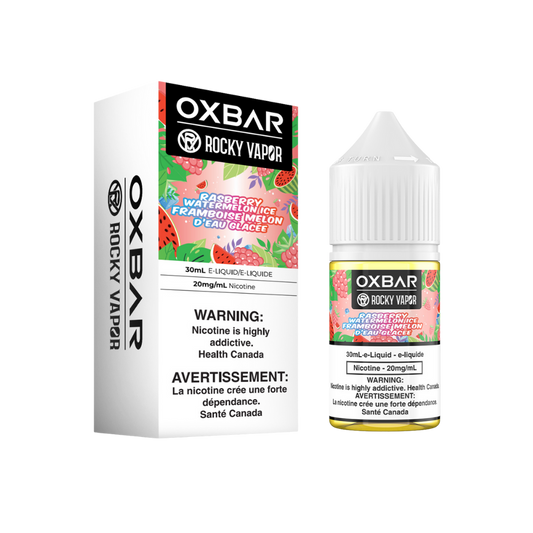 E-liquides Oxbar Rocky Vapor - Framboise Pastèque Glacée