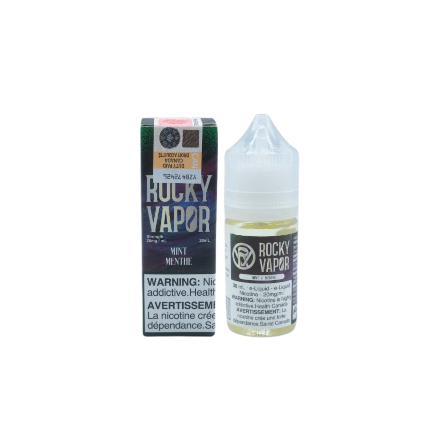 Rocky Vapor E-Liquide Menthe