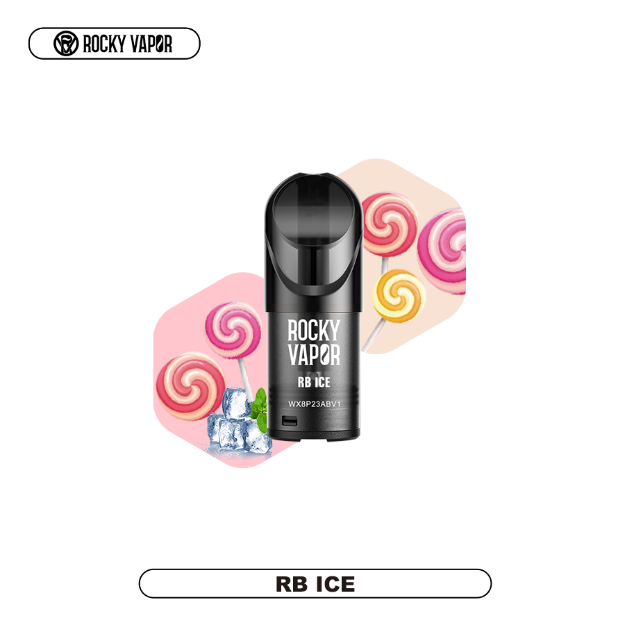 Rocky Vapor Pods RB Glace