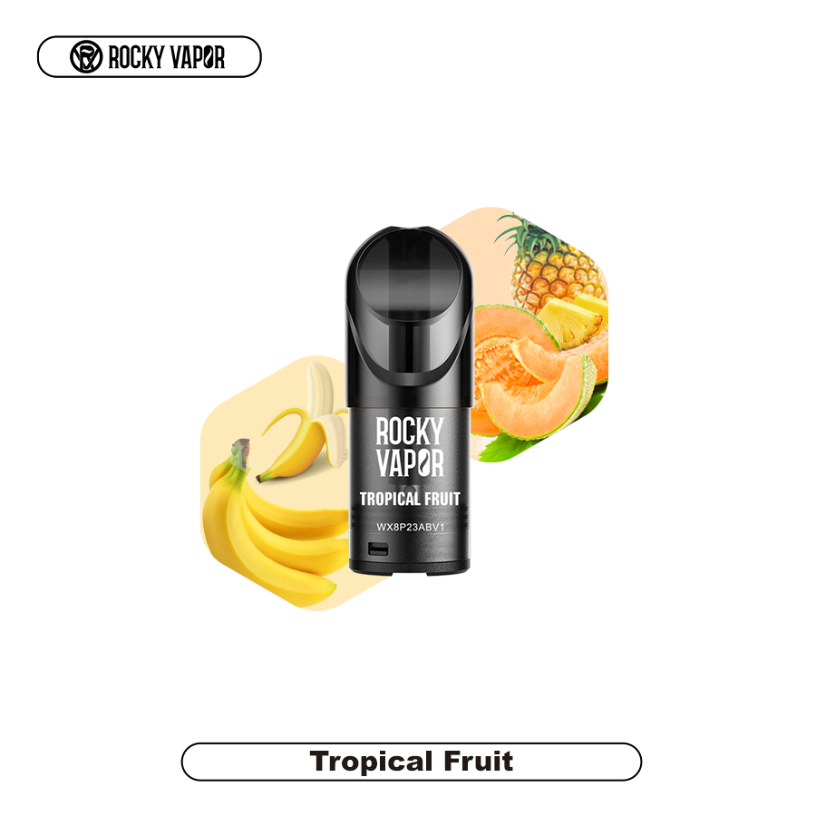 Rocky Vapor Pods Tropical Fruit